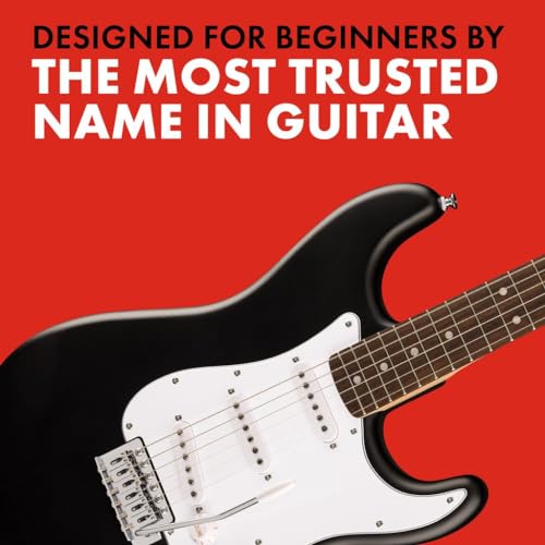 Electric Guitar for Beginners, Black Matte Finish V2002