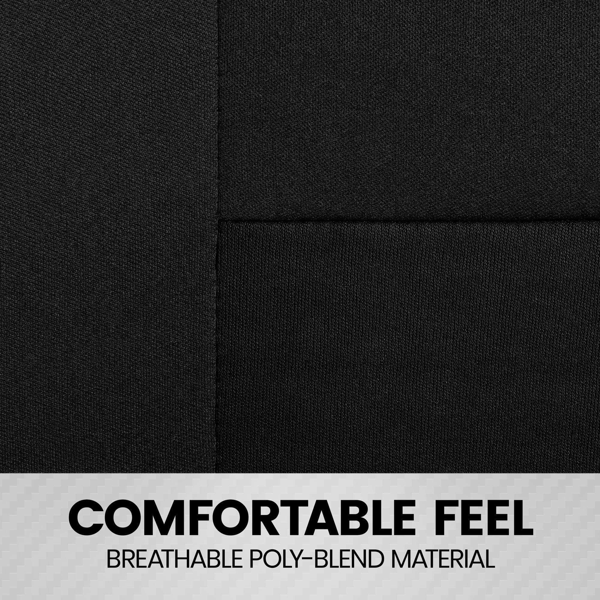 Car Seat Covers Front Set in Black, Easy to Install for Cars Trucks Van SUV Z81913