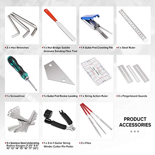 Guitar Repairing Tools Kit with Carry Bag S268