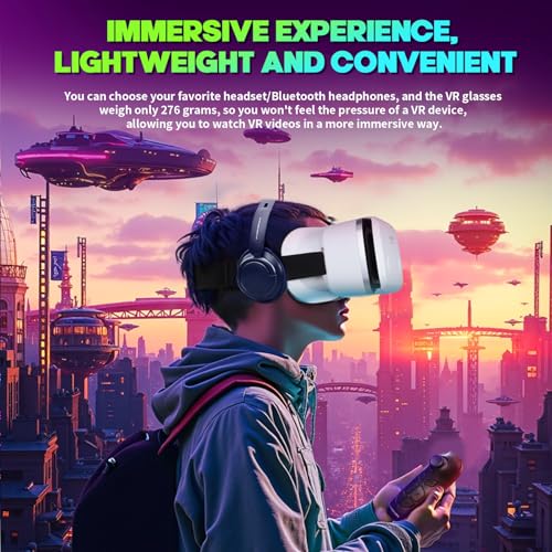 VR Headset for Smartphones with Bluetooth Controller U5932