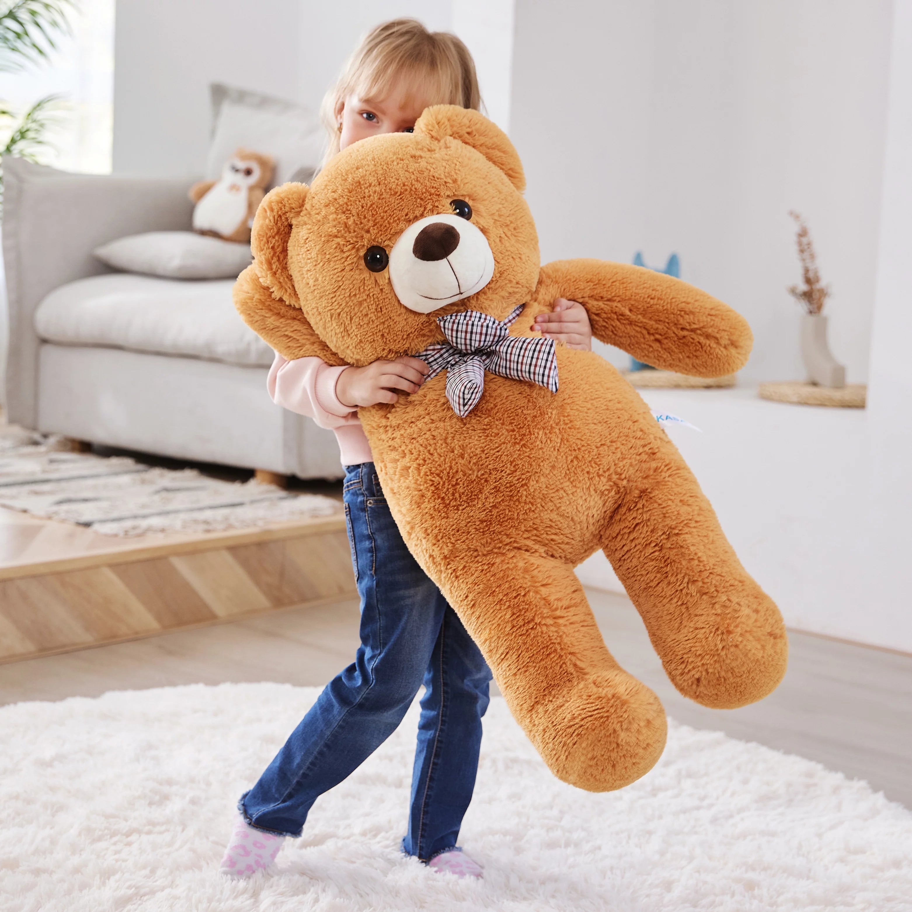 Giant Teddy Bear Stuffed Animal Plush Toy 30 Inch Brown N3021