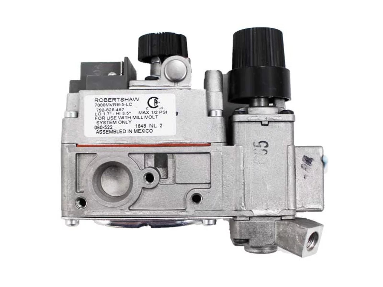 HHT Gas Fireplace Variable NG Valve (060-522)