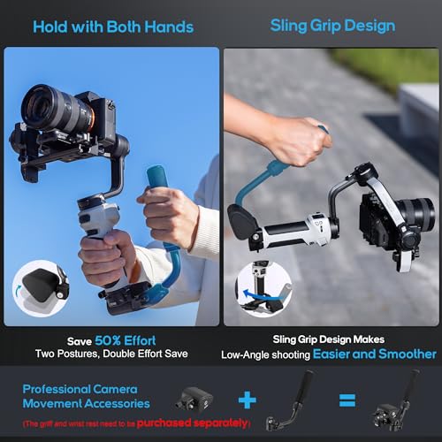 3-Axis Lightweight Gimbal Stabilizer for DSLR & Mirrorless Camera M451776