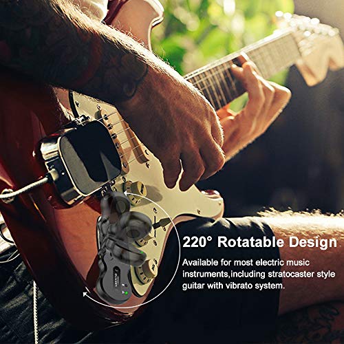 Wireless Guitar System 5.8GHz Transmitter Receiver for Electric Bass J50204