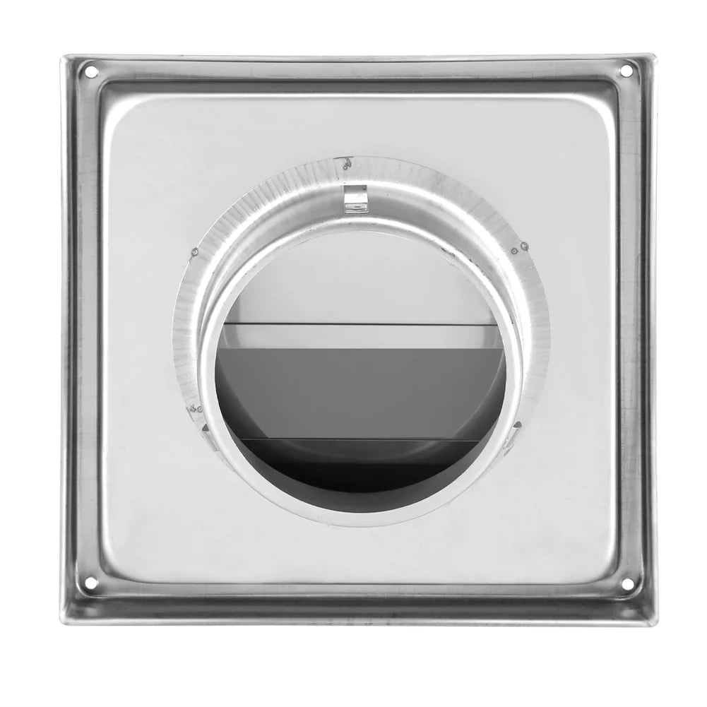 Dryer Vent Cover 100mm Stainless Steel Wall Vent with Flaps Z1509