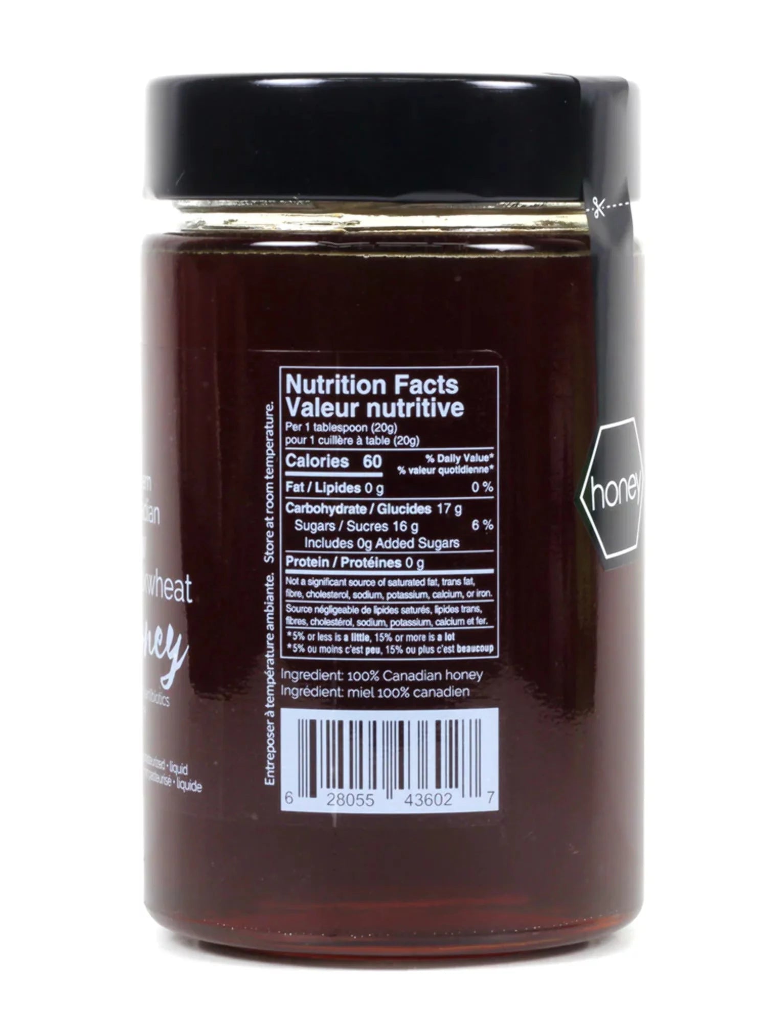 Raw Buckwheat Honey 3-Pack 500g Each L179