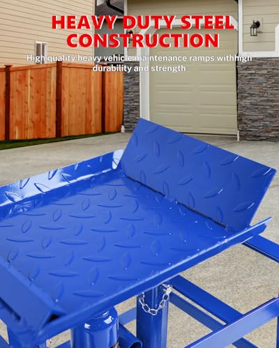 Heavy Duty Hydraulic Car Ramps for Garage Repair, 2 Pack A576884