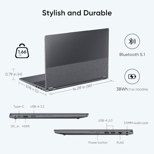 15.6" 2-in-1 Laptop, 16GB RAM 512GB SSD, Touchscreen, Windows 11 Pro O30485