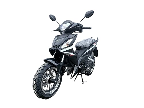 125CC 4 Speed Street Moped Motorcycle S84240