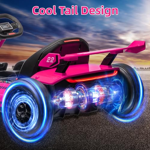 Kids Electric Drift Go Kart with Adjustable Seat F954214
