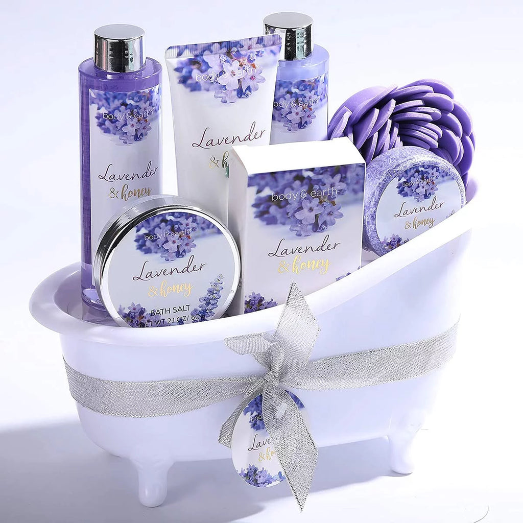Lavender and Honey Spa Gift Set for Women Q745