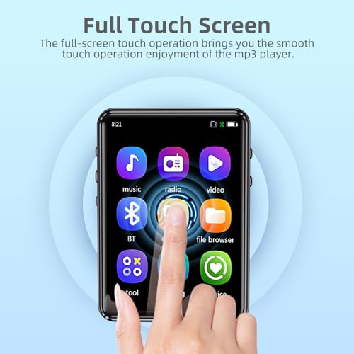 Portable MP3 Player with Bluetooth, Touch Screen, FM Radio, 32GB R777420