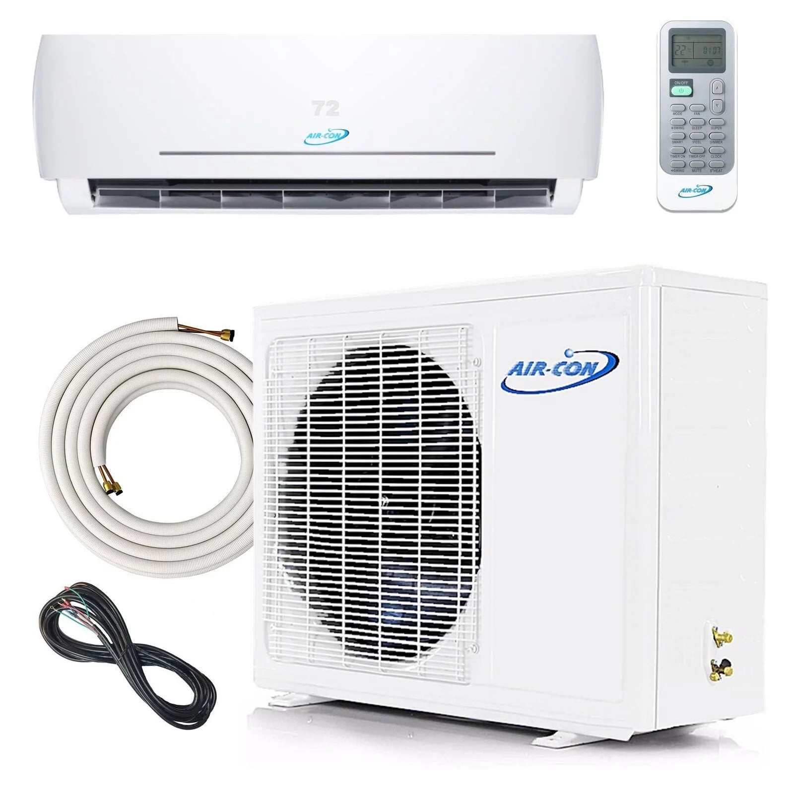 Mini Split Air Conditioner Heat Pump Ductless 24000 BTU Q4838