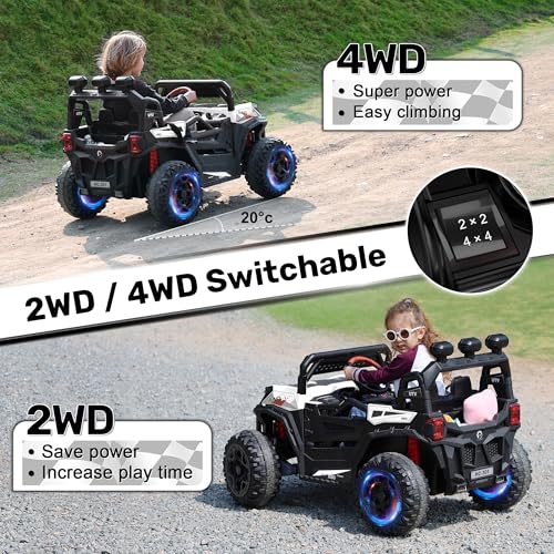 24V 4X4 Ride on Car Truck with Remote Control for Kids T395950
