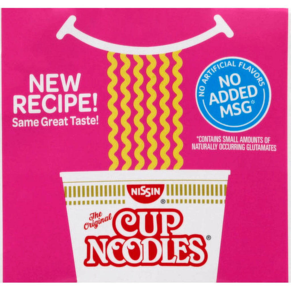 Instant Cup Noodles Variety Pack 24 Count, Shrimp and Chicken E9296