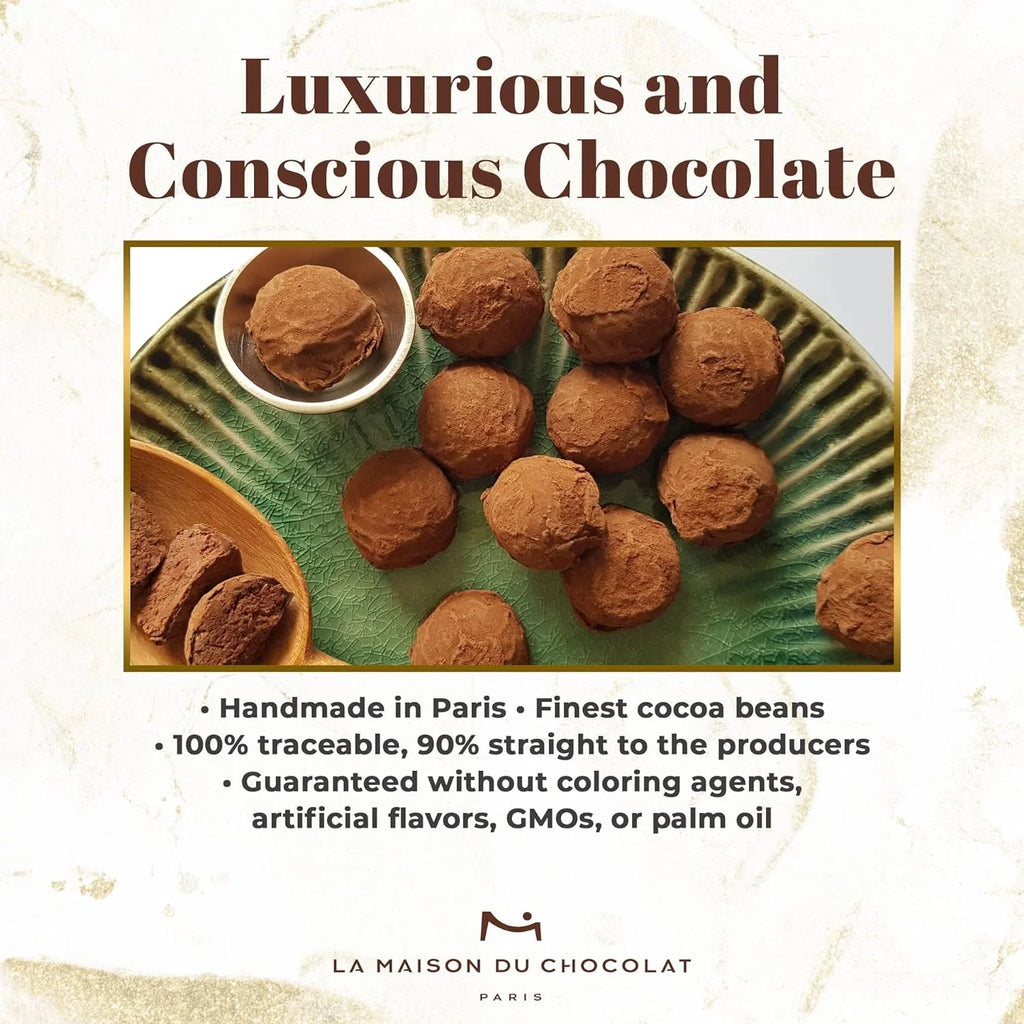Dark Chocolate Truffles Gift Box - 2Pcs O222477