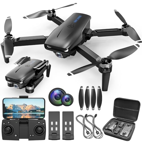 Drone with 4K Camera, Foldable FPV Quadcopter for Adults and Kids, 26 Mins Flight Time Y14058