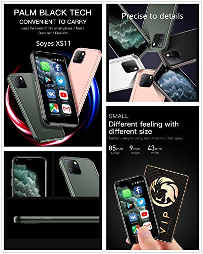 3G Mini Smartphone 3.0 Inch WiFi GPS Quad Core Android 8.1 Cell Phone Dual Sim HD Camera J113