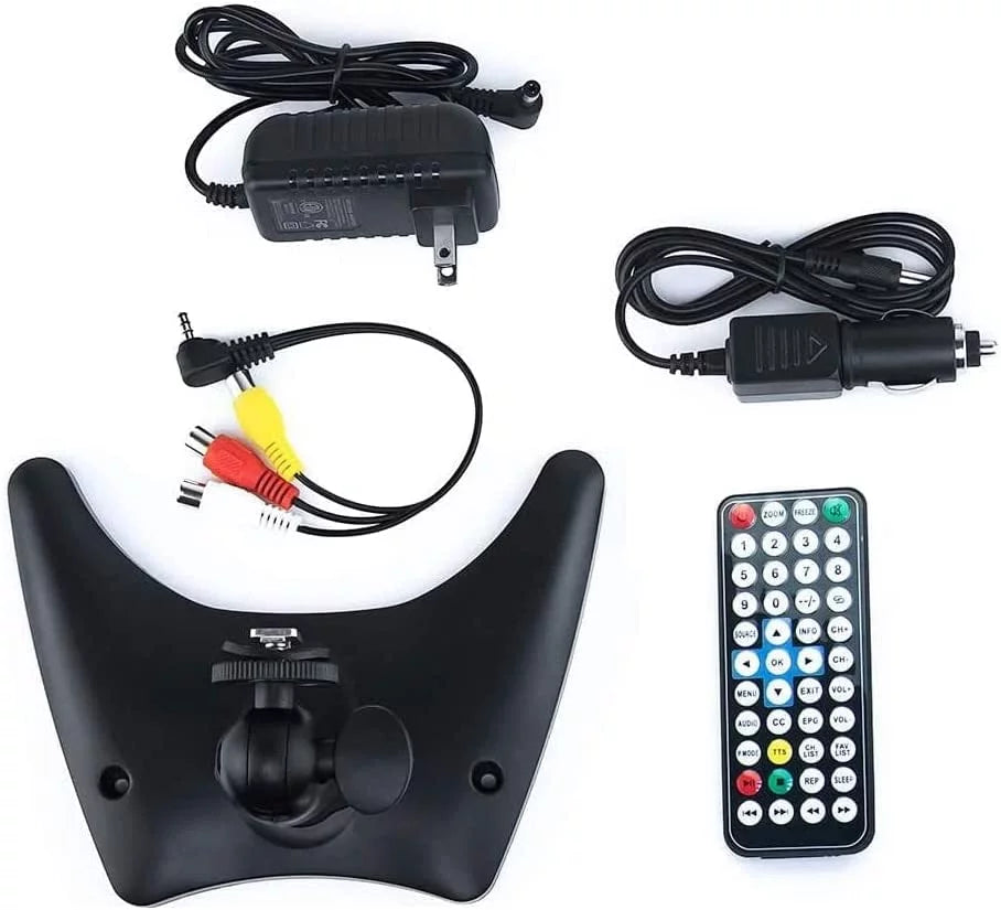 14" Portable Battery Powered HD TV with HDMI, USB, RCA, and SD Card Inputs Z5847