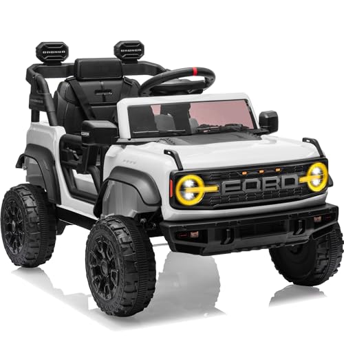 24V Ride on Car for Big Kids, 2 Seater with Remote Control, 4-Wheeler Suspension, 3 Speeds, LED Lights D981