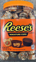 Reese's Miniatures Milk Chocolate Peanut Butter Cups 38 Oz Party Tub NEW SEALED