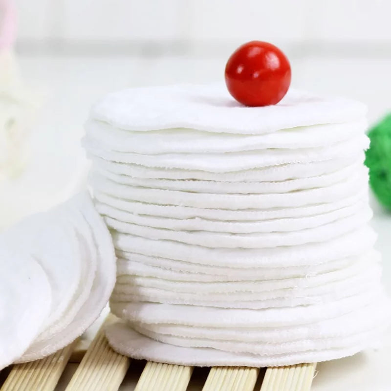 Reusable Bamboo Makeup Remover Pads, 10-Pack O685609