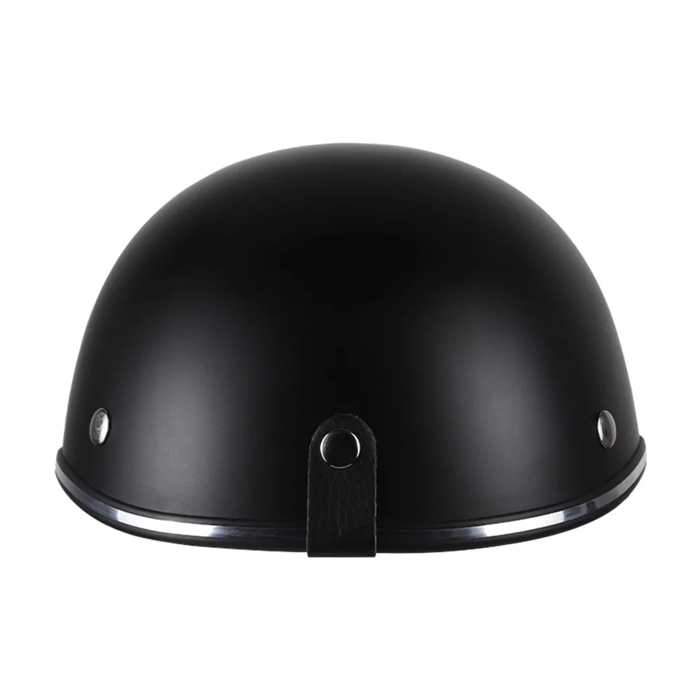Motorcycle Half Helmet with Adjustable Strap P1038