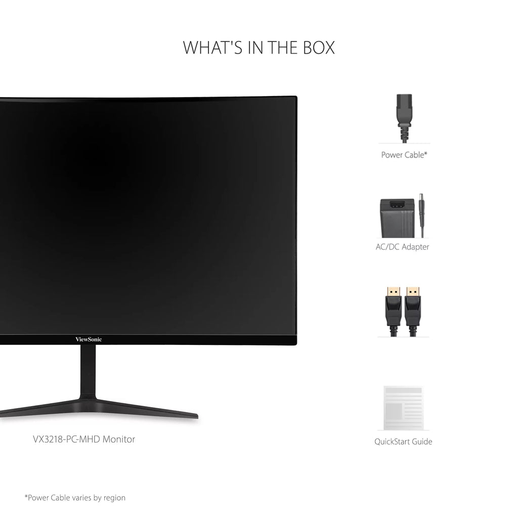 32 Inch Curved 1080p 165Hz Gaming Monitor with FreeSync and Eye Care Q4954