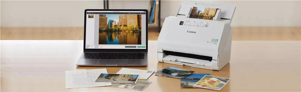 Photo and Document Scanner, White V84713