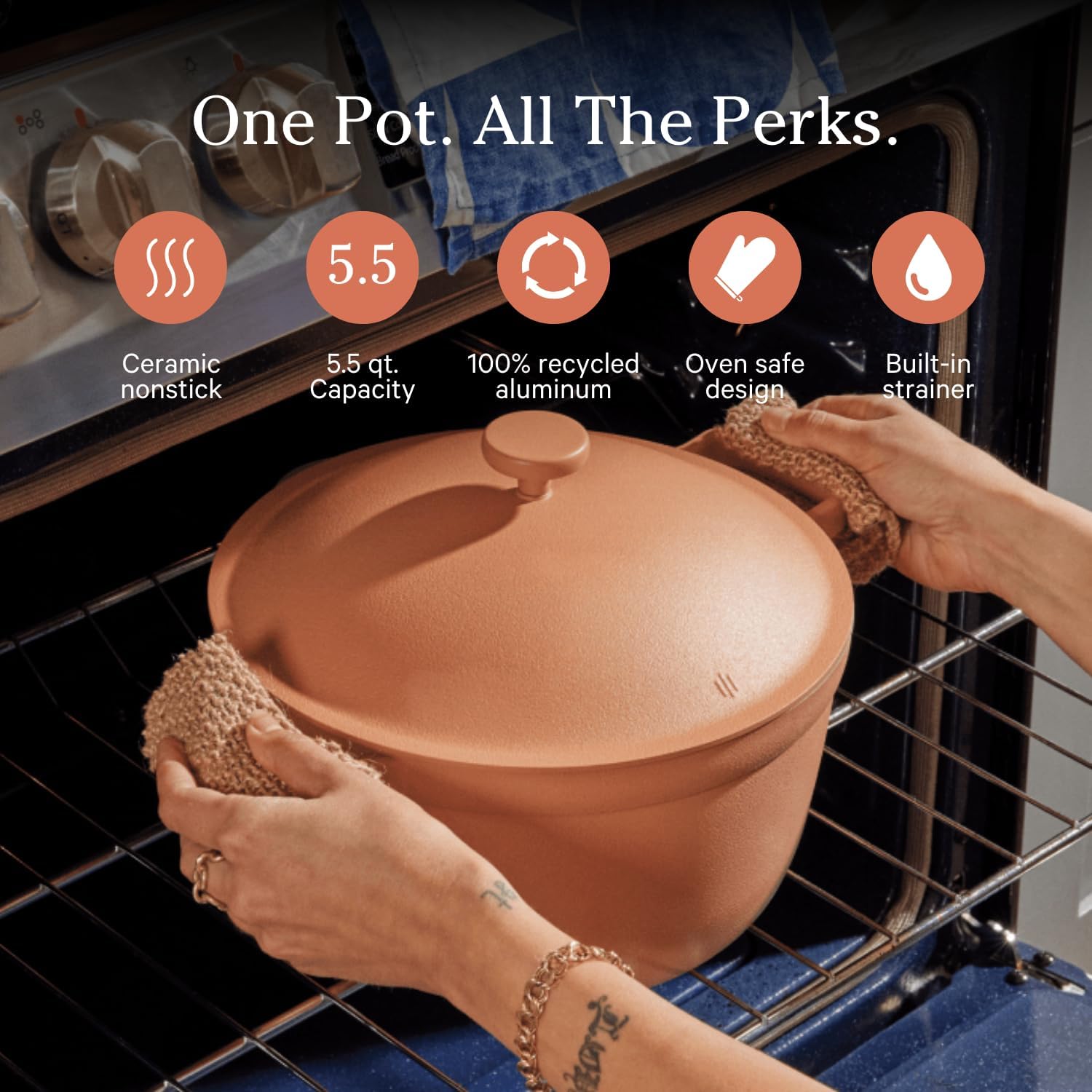 Multi-Functional Cookware Set Replaces 18 Pieces O14934