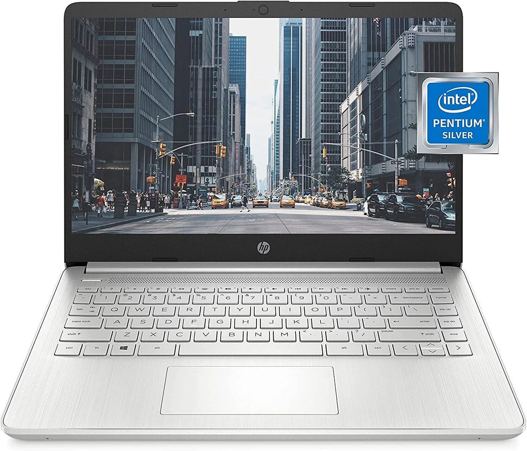 HP 14" Laptop, Intel Celeron N3050, 128GB SSD, 14-dq0090nr