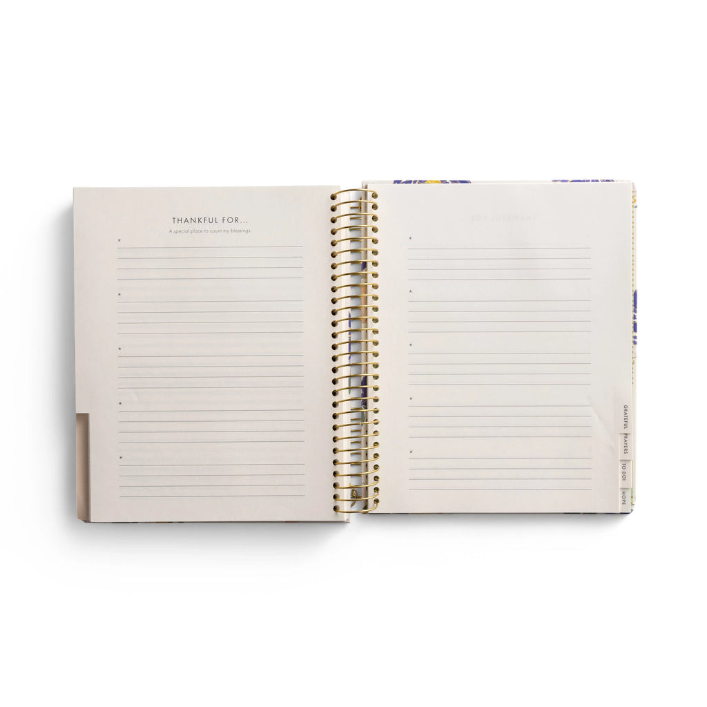 18 Month Floral Devotional Planner, Spiral Bound S28958