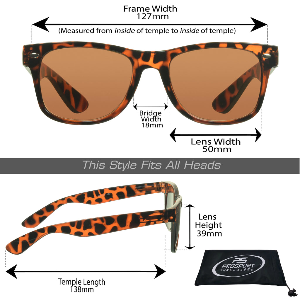 Reading Sunglasses for Men and Women Black & Tortoise B771