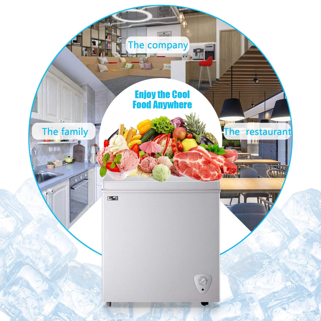 Chest Freezer, 5 Cu.ft, White Y358041