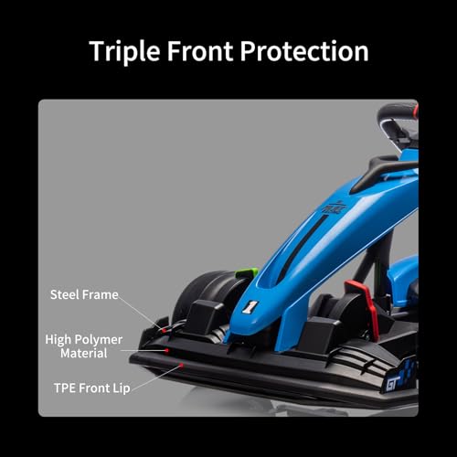 Electric Drift Kart for Kids, Ride-On Car with Adjustable Seat A721