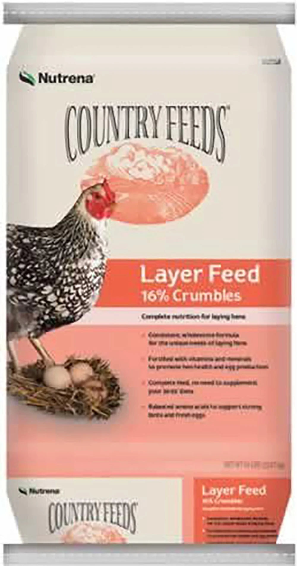 Layer Chicken Feed Crumble, 50 lb Q15784
