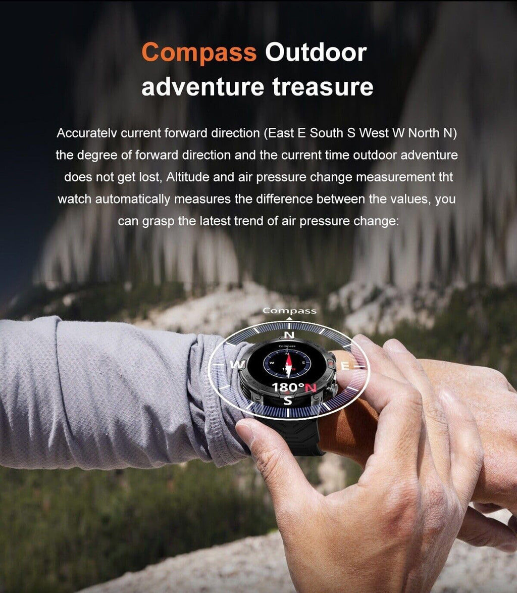 Smart Watch with 1.43" AMOLED Display, Waterproof Fitness Tracker X685