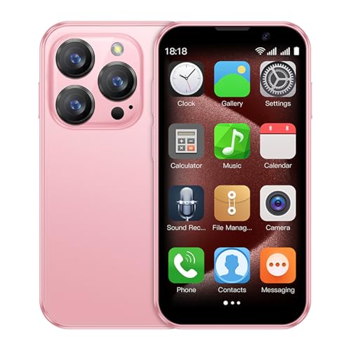 3G Mini Smartphone 3.0 Inch WiFi GPS Quad Core Android 8.1 Slim Body HD Camera Dual SIM 2GB RAM 16GB ROM Light Blue N593465