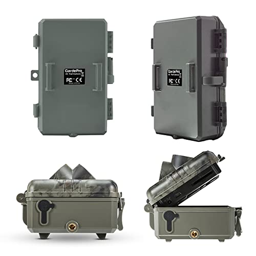 Trail Camera, 64MP 1296p, No Glow Night Vision, 100ft Range, Motion Activated Waterproof Y85186