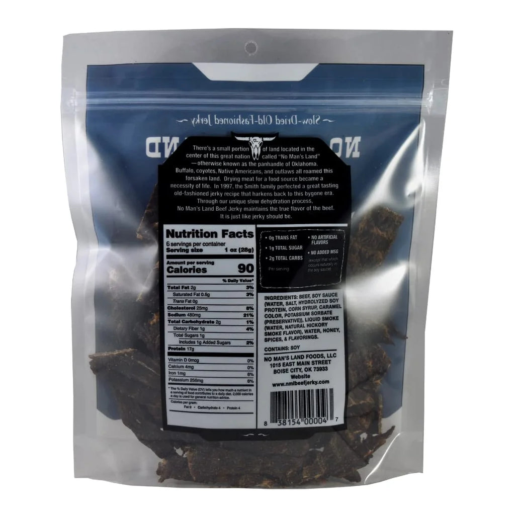 Beef Jerky High Protein Low Calorie Low Carb Snack 6oz T3801