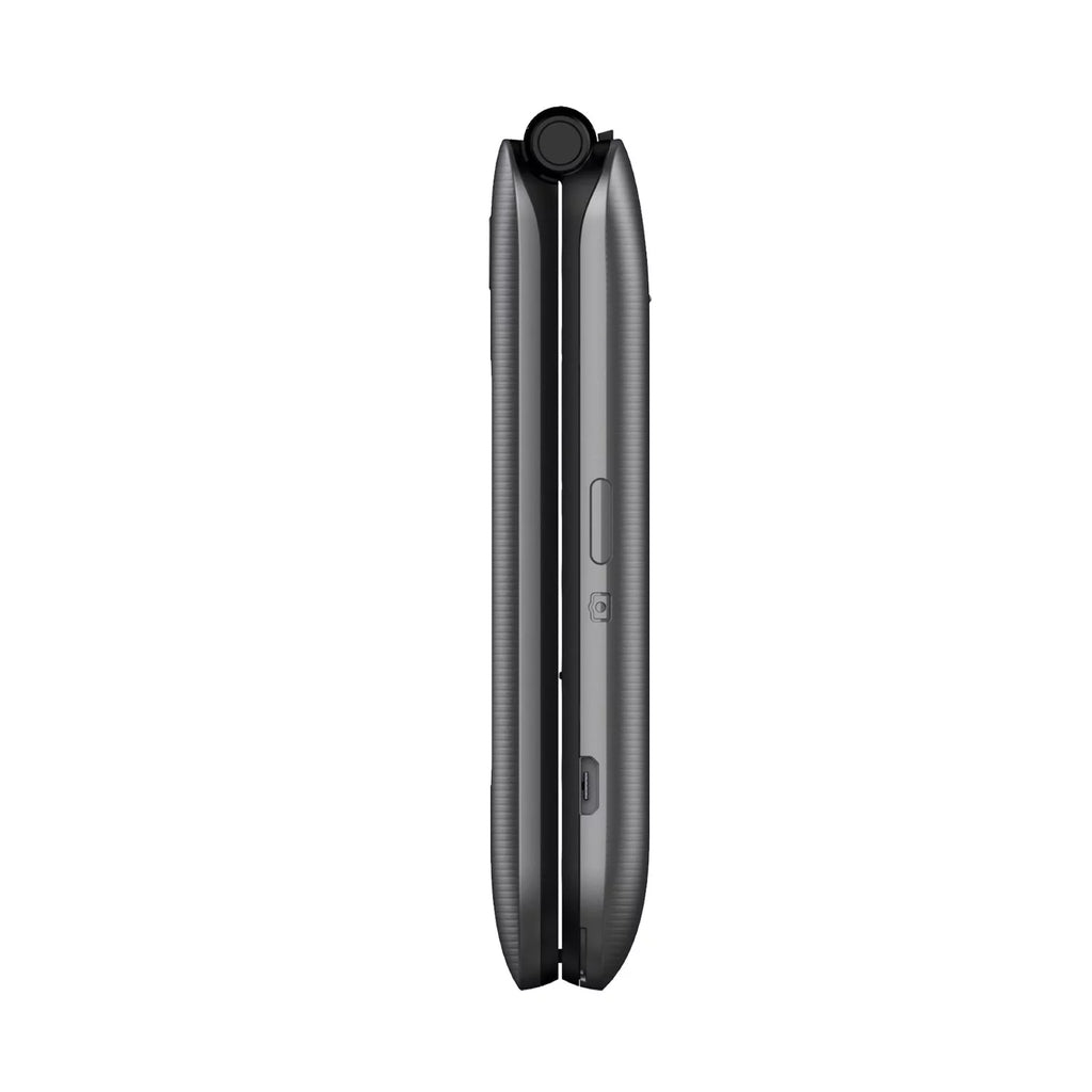 Unlocked 4G LTE Big Button Flip Phone, Gray T8469