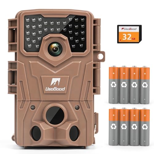 4K 36MP Trail Camera with Night Vision, Motion Activated, Waterproof IP66 F21960