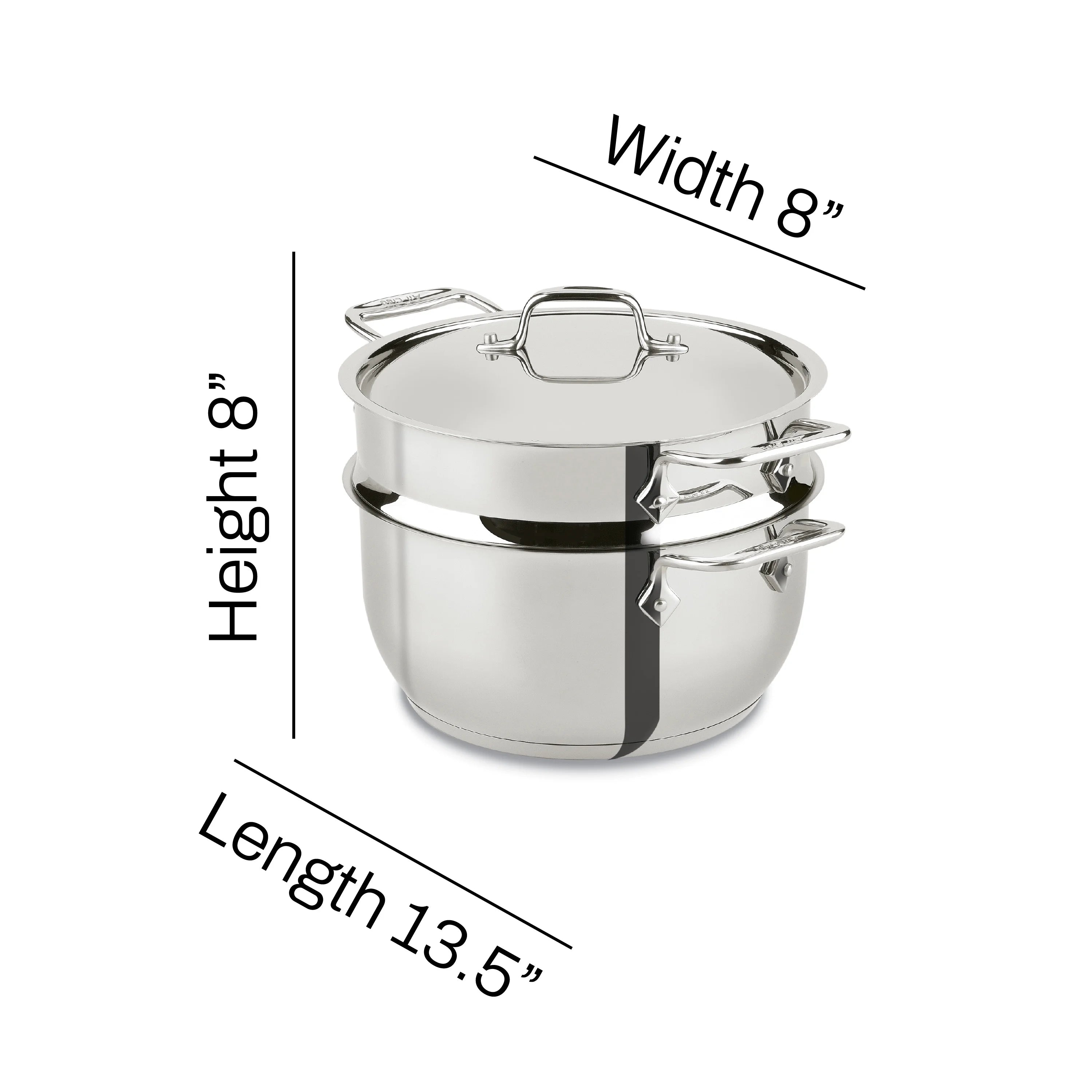 Stainless Steel Steamer, 5 Quart T678
