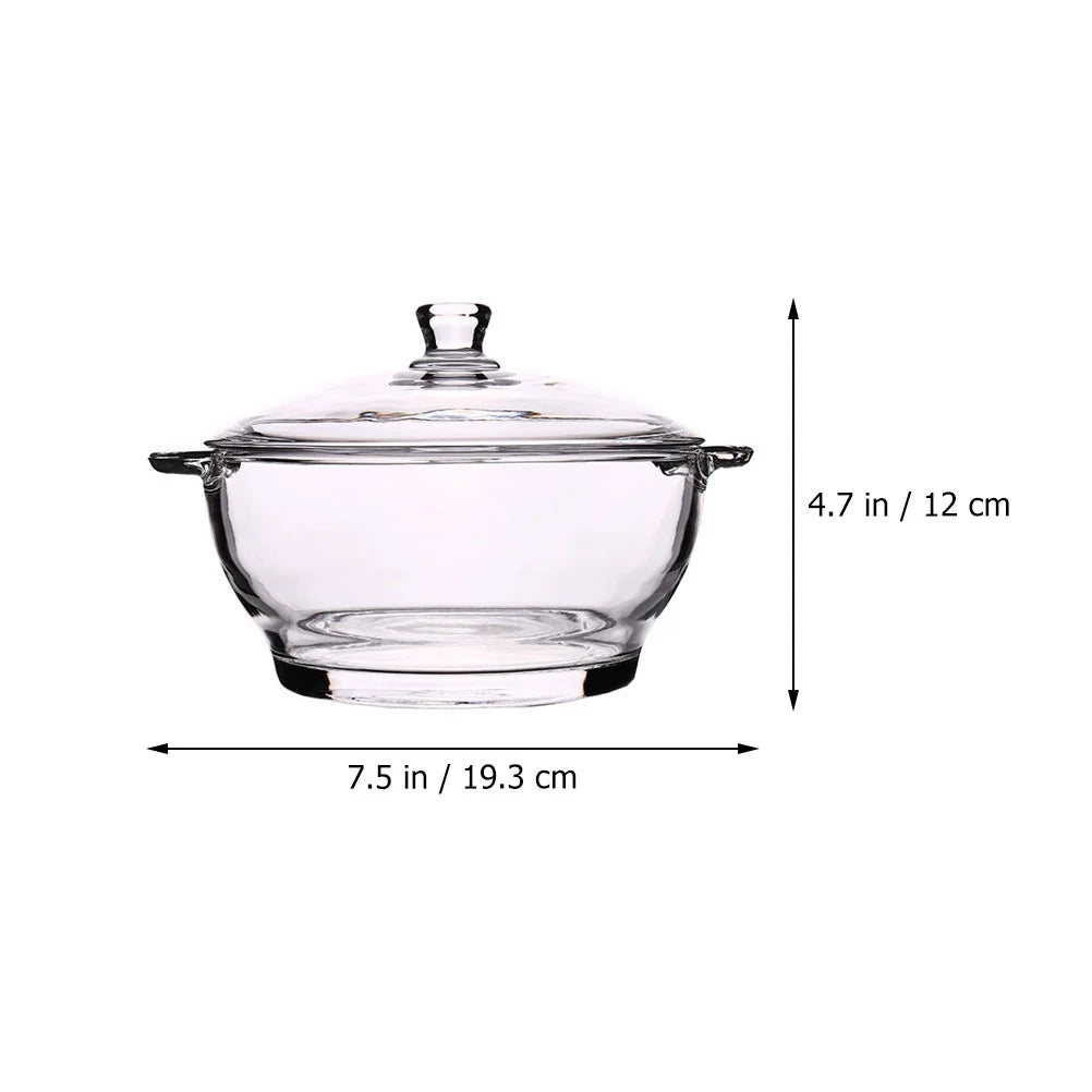 Tempered Glass Salad Bowl, Microwave Safe R7164