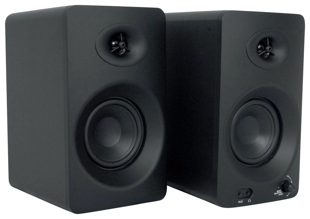 4" Pro Studio Monitor Speakers with Bluetooth and Optical Input R334