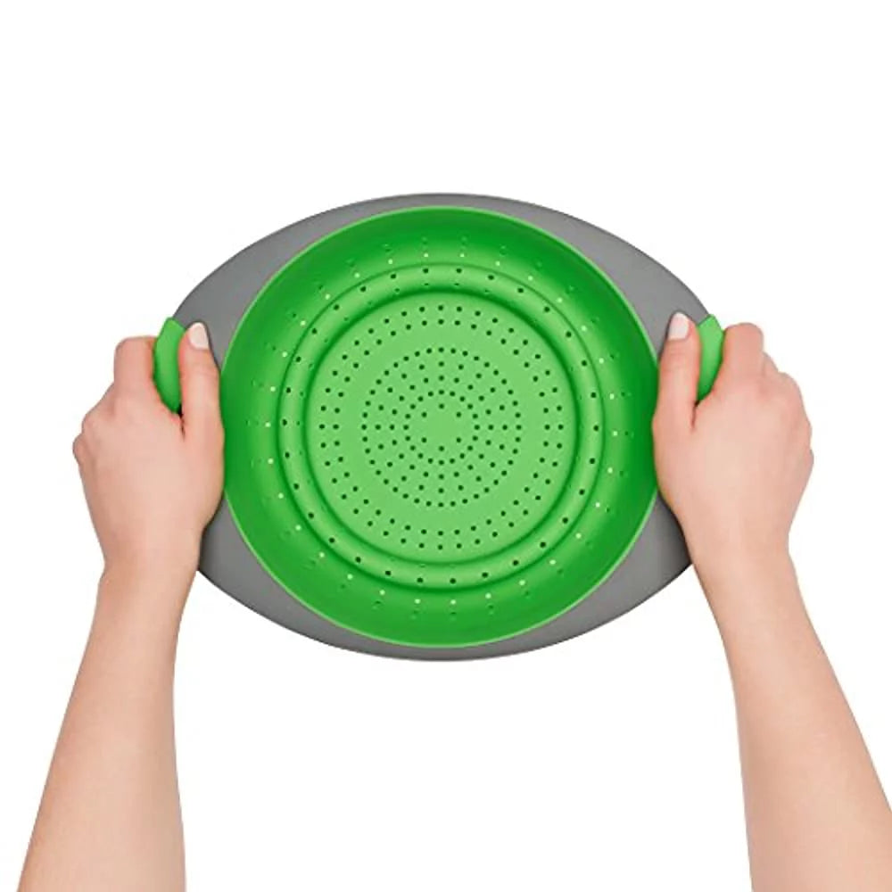 Silicone Collapsible Colander, 3.5 Quart H253742
