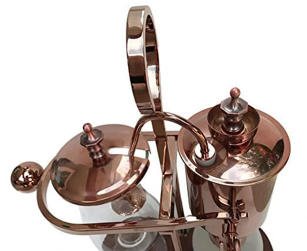 Belgian Balance Syphon Coffee Maker, Copper Color C74023
