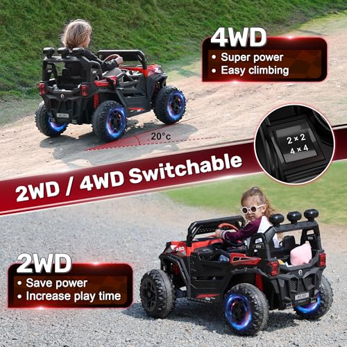 24V 4X4 Ride on Car Truck with Remote Control for Kids T395950