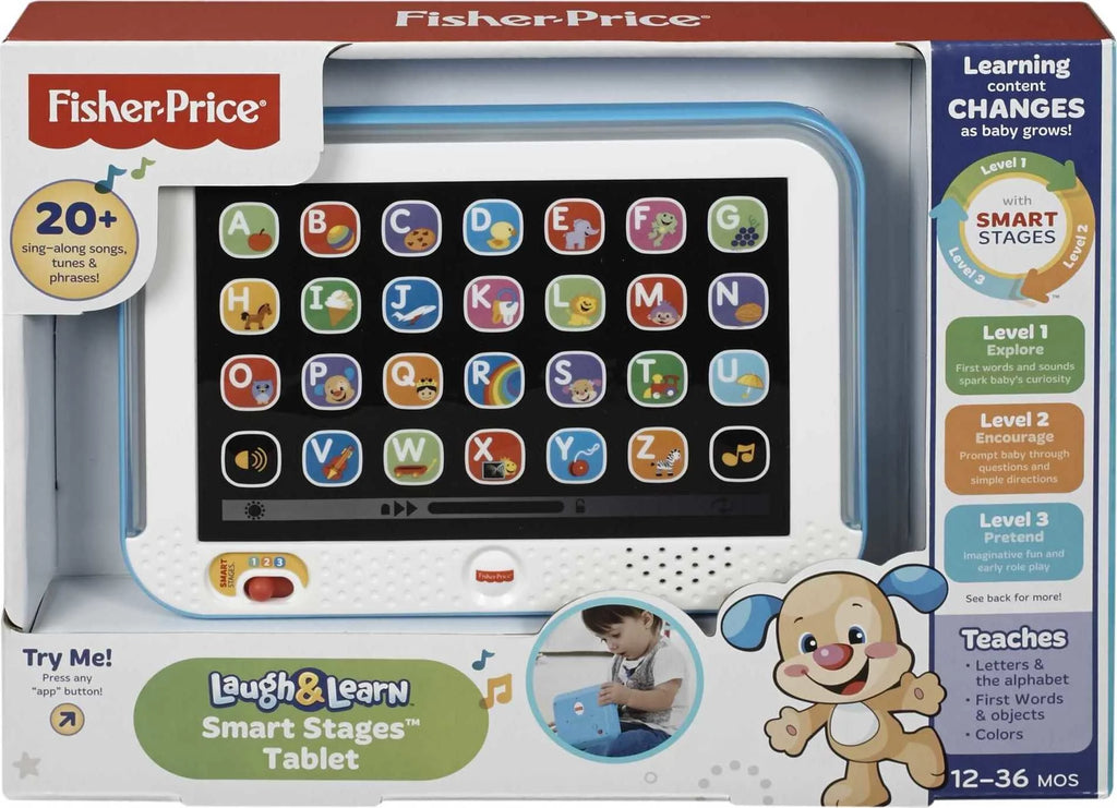 Pretend Tablet Learning Toy with Lights and Music for Baby and Toddler F97631