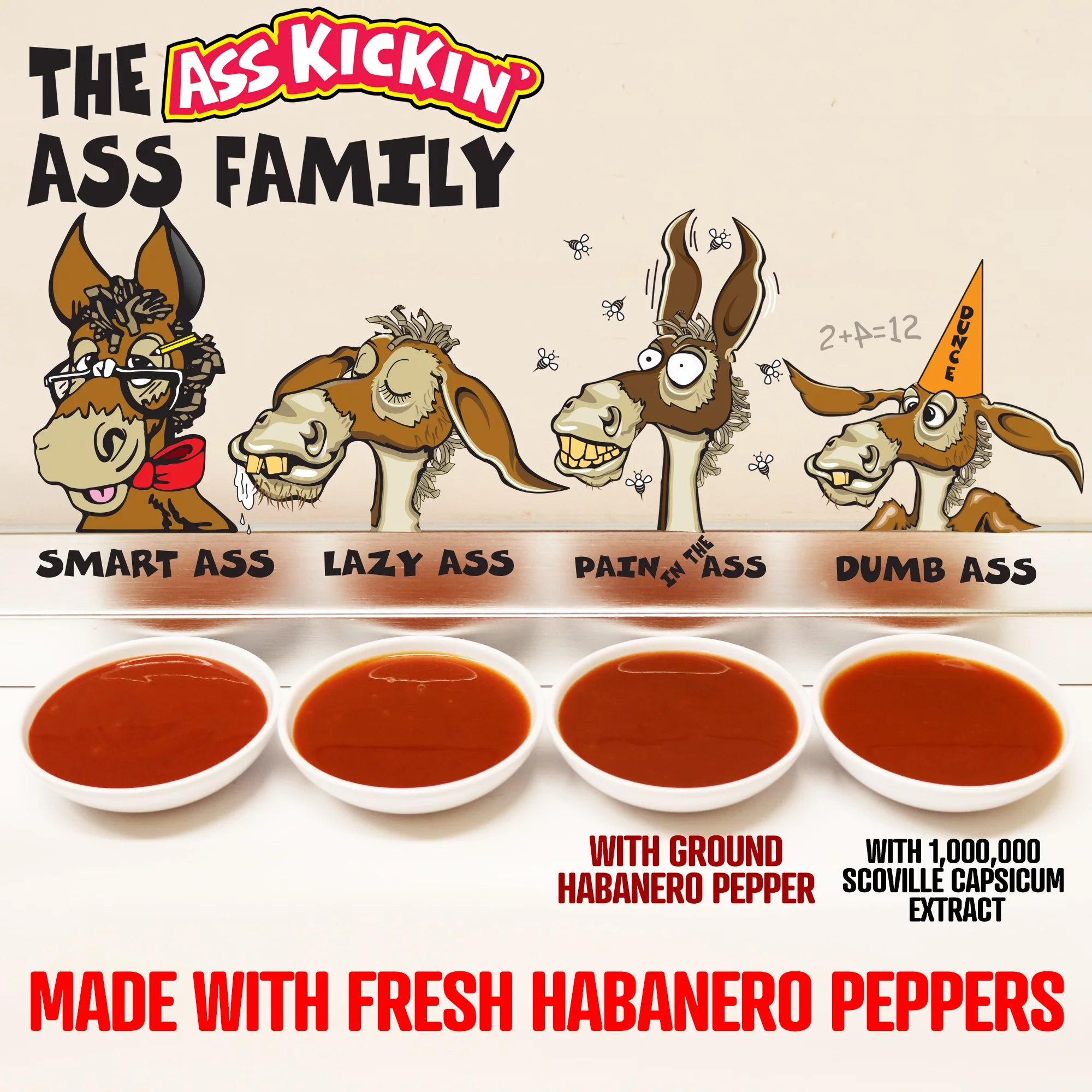 Hot Sauce Gift Set – 5oz, 4 Pack B367